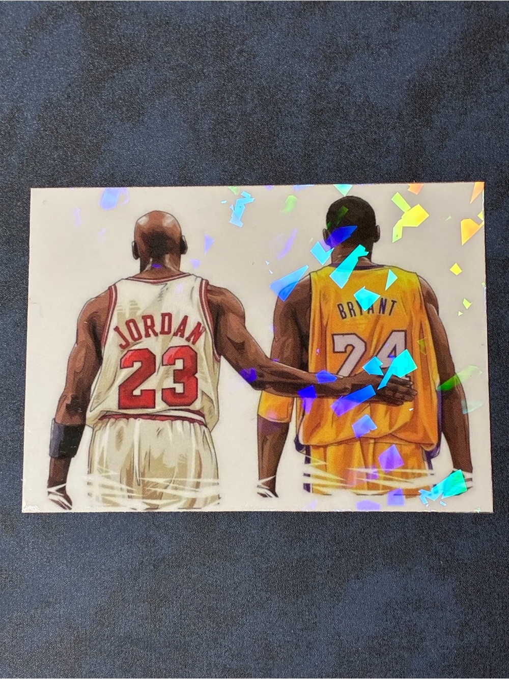 Michael Jordan & Kobe Bryant Custom Art Card